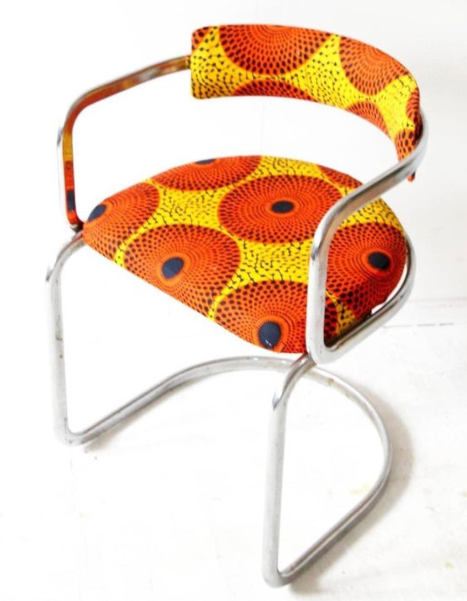 Tubular Steel Lounge Chair, 1970s photo furniture