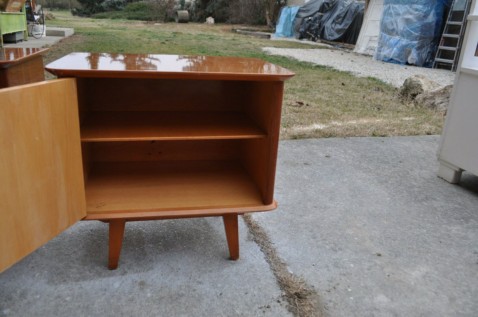 Mid Century Nightstands, 1950s, Set Of 2 photo vintage
