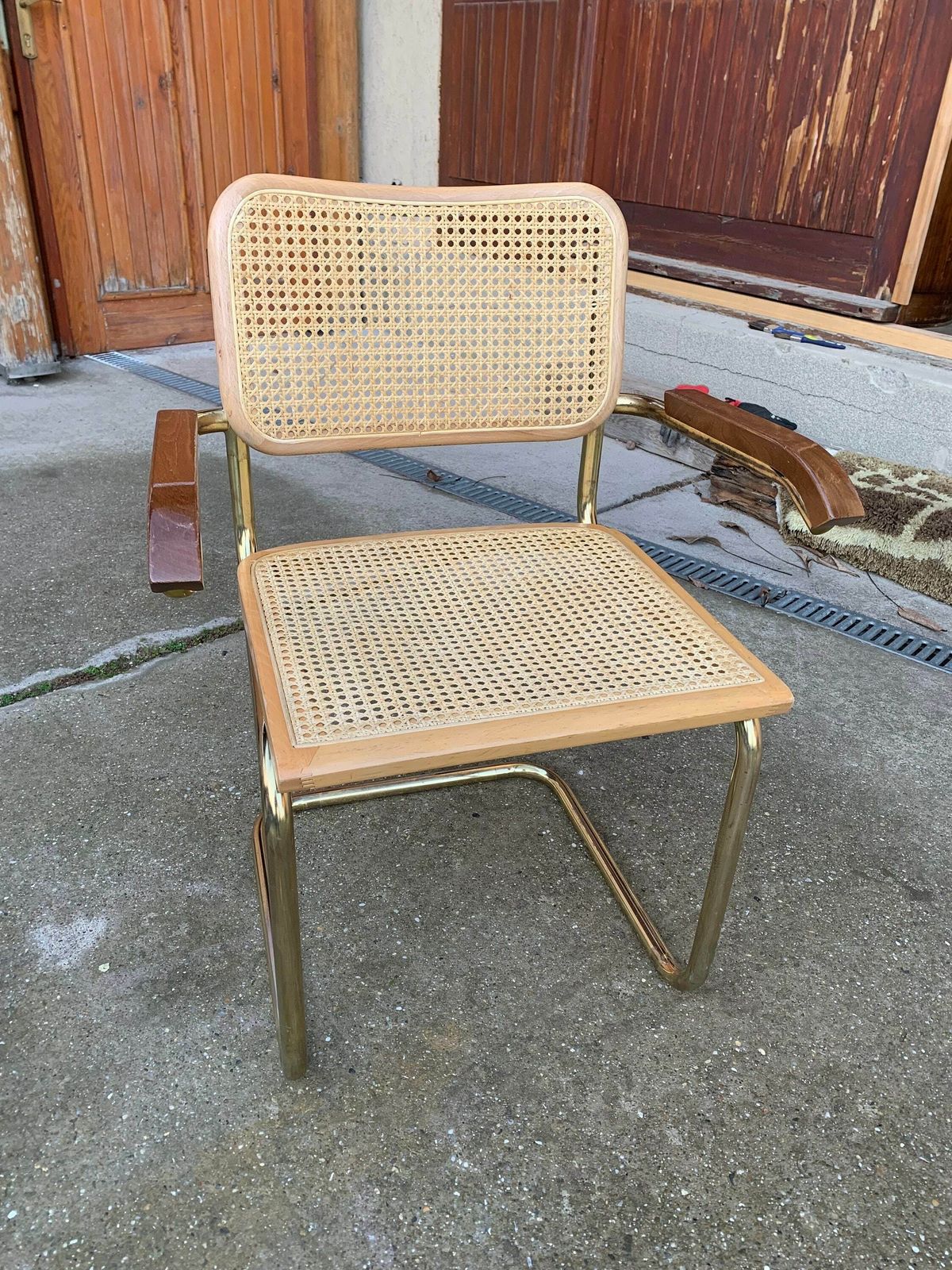 Mid Century Modern Italian Marcel Breuer B64 Cesca Chair, 70s photo 806.0