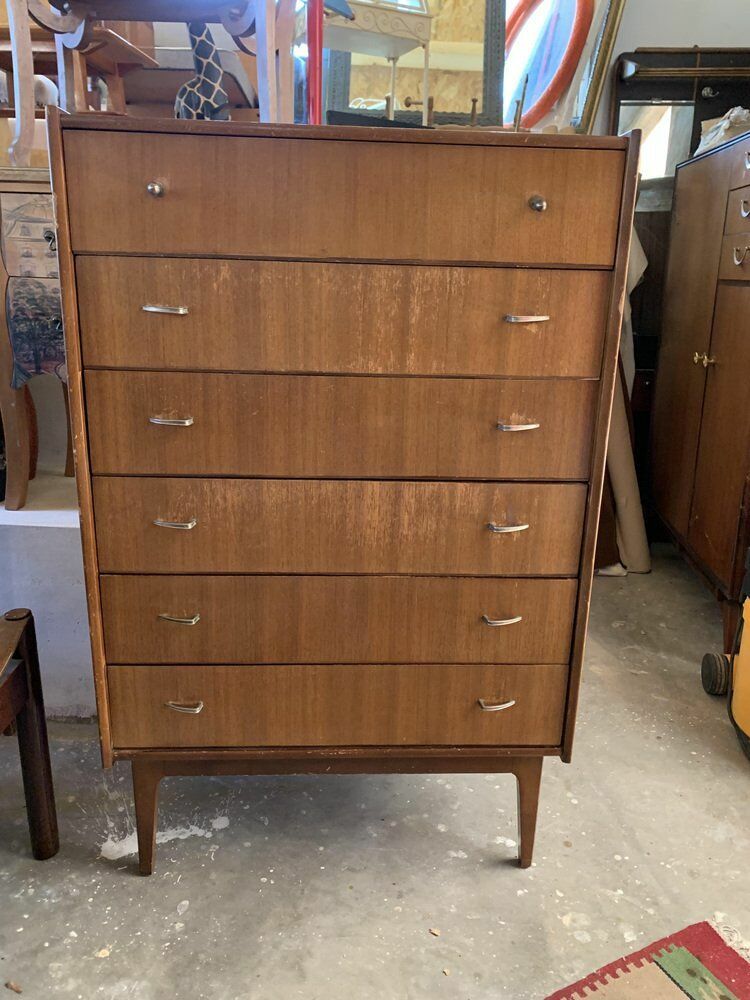 photo for sale Mid Century Chest Of Drawers From Wiliam Lawrence Of Notingham, 1960s