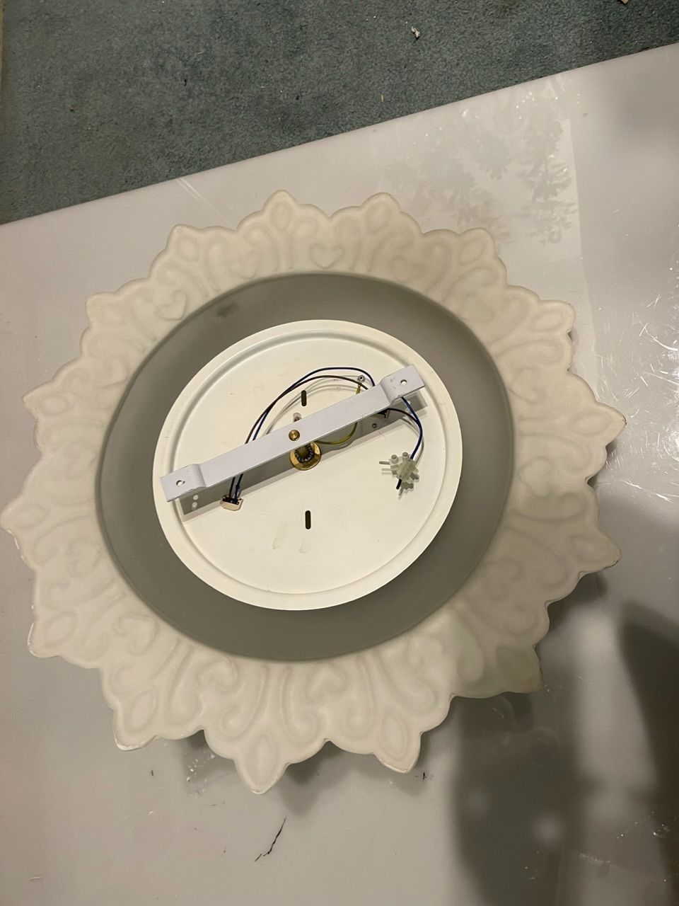 650.0 Murano Glass Flushmount Ceiling Light photo