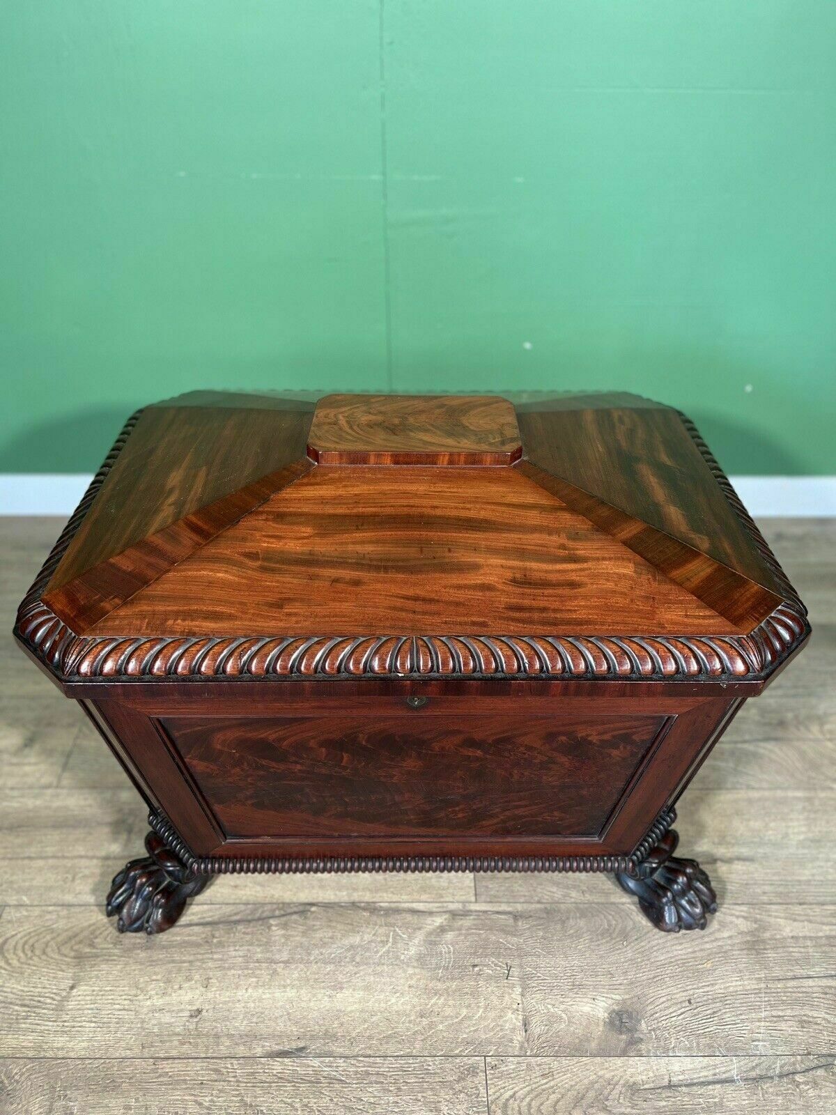A Very Impressive And Imposing Regency Mahogany Cellarette photo for sale