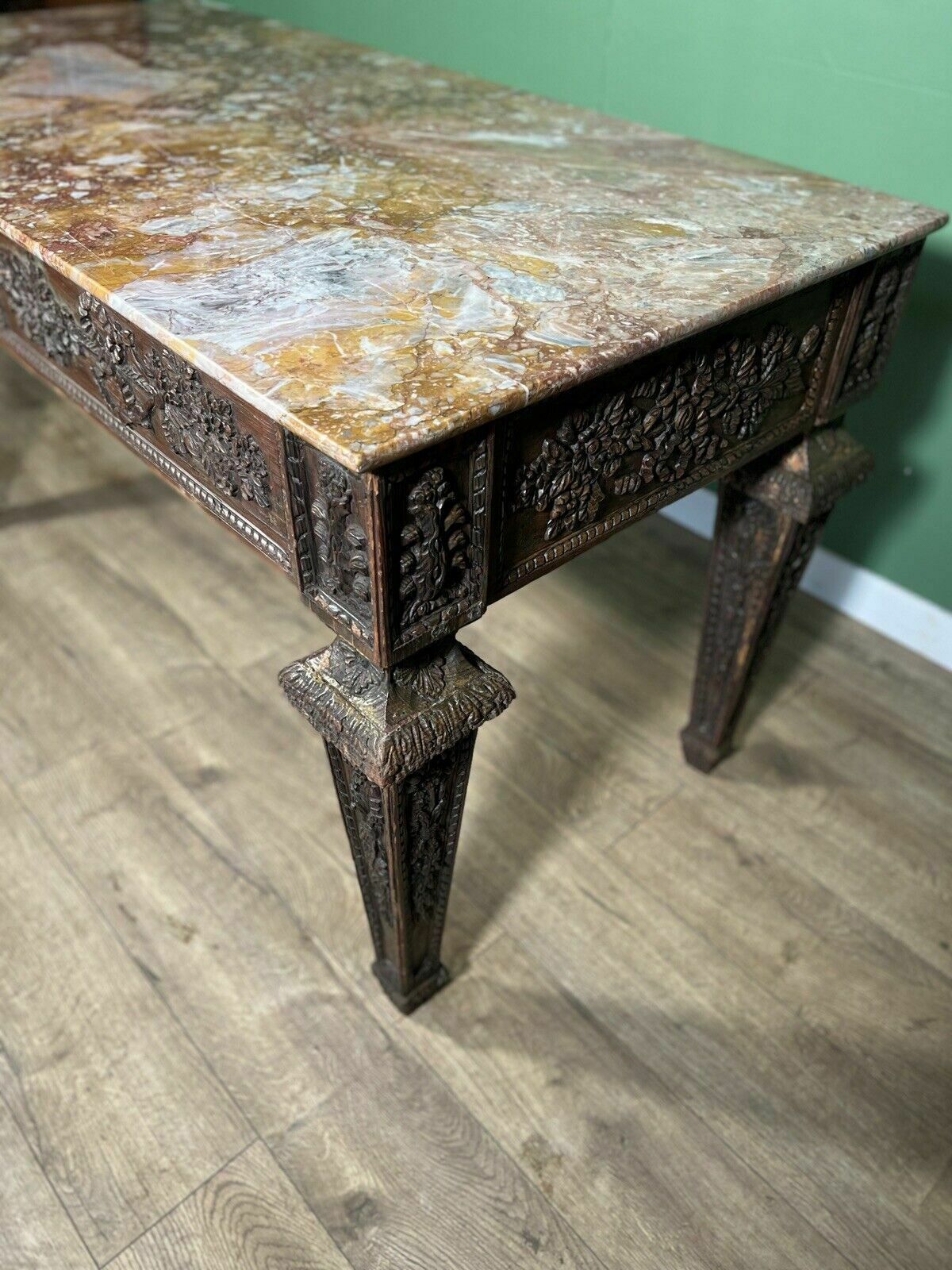 An Italian Carved Fruitwood Centre Table photo 2650.0