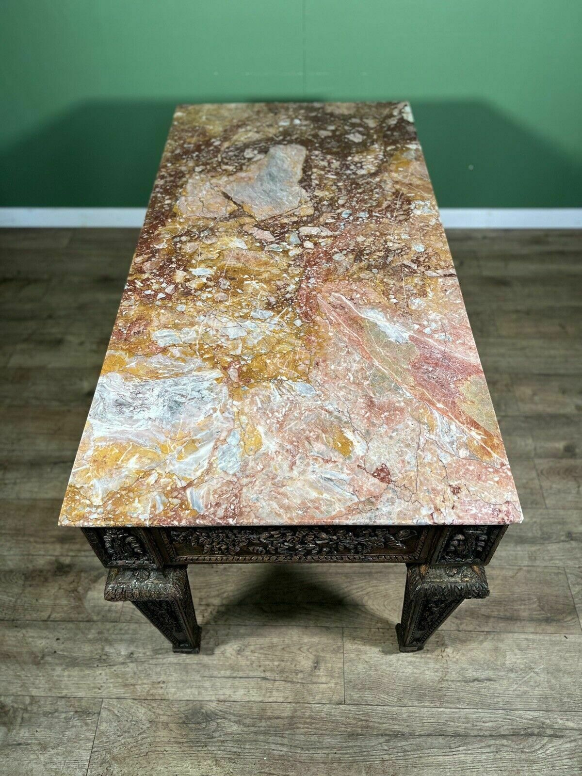 An Italian Carved Fruitwood Centre Table photo vinterior