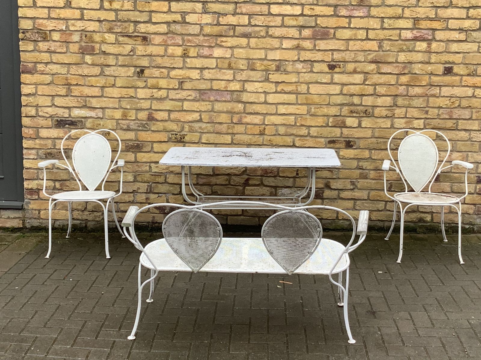 1950’s French Garden Set photo furniture
