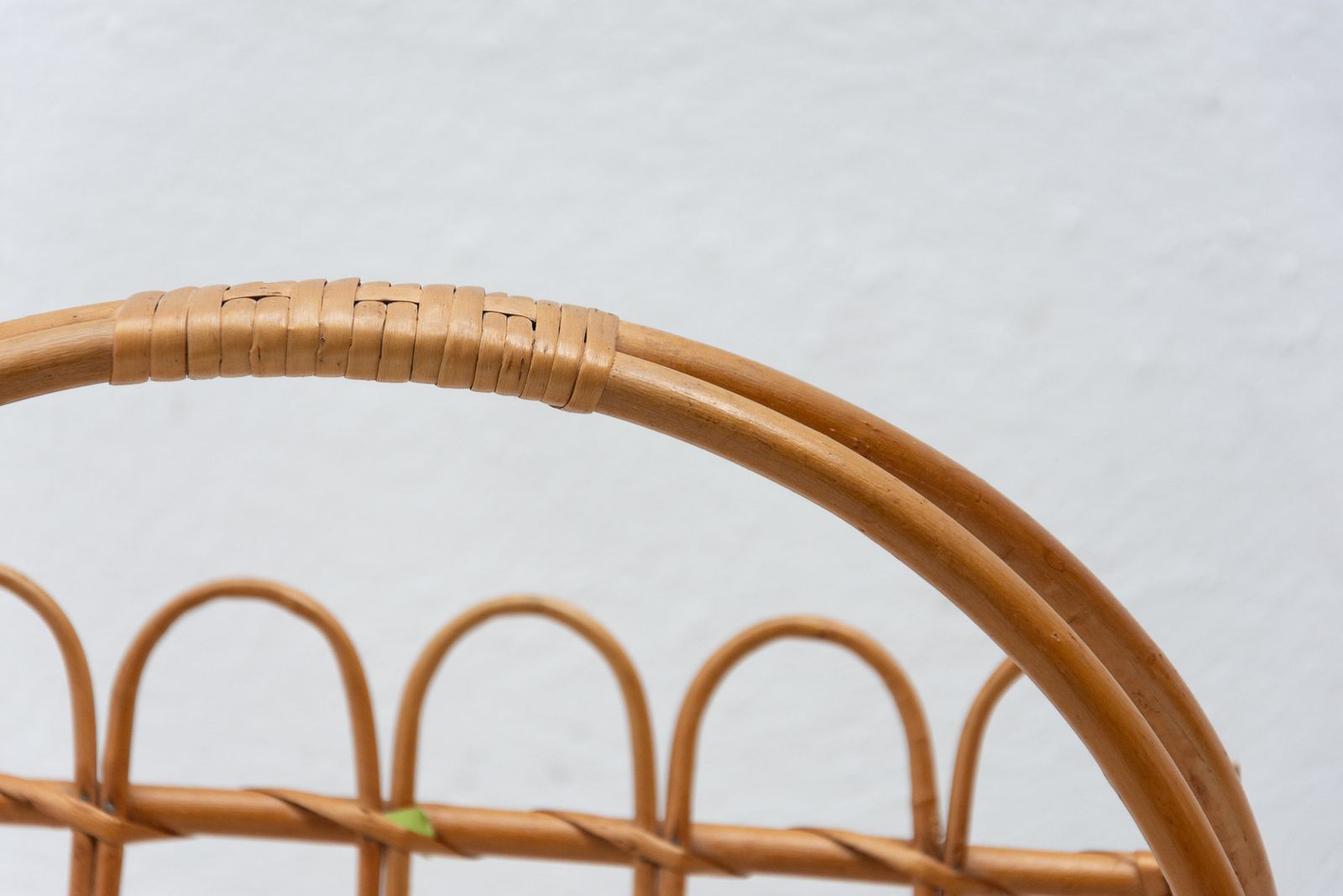 photo vinterior Mid Century Rattan Magazine Rack By Jan Kalous For úluv 1960´S Czechoslovakia