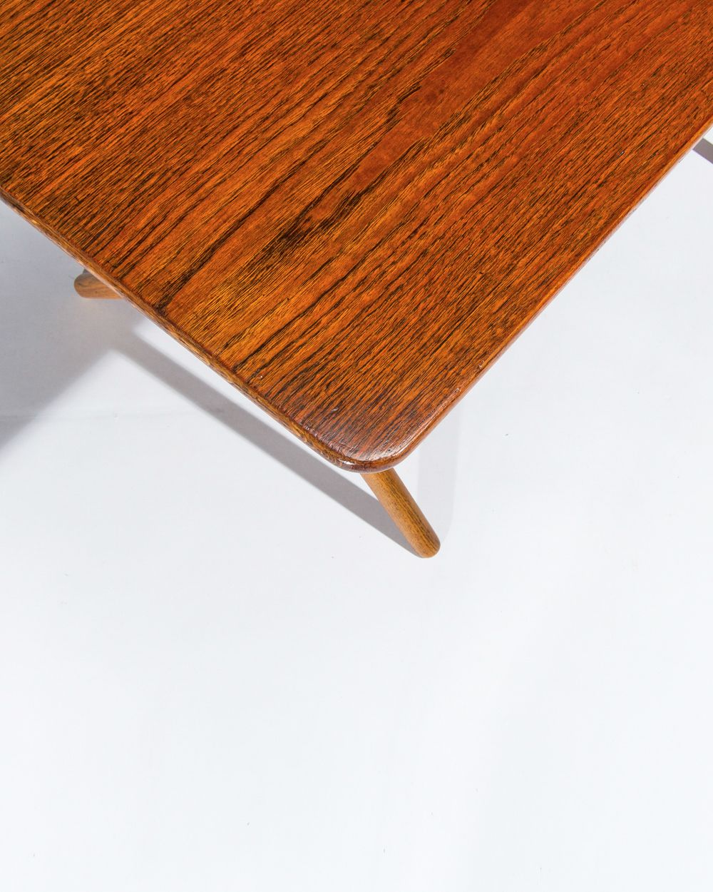 Hans Wegner Coffee Table In Teak & Oak For Andreas Tuck, Danish Mid Century 1950’s photo 2500.0