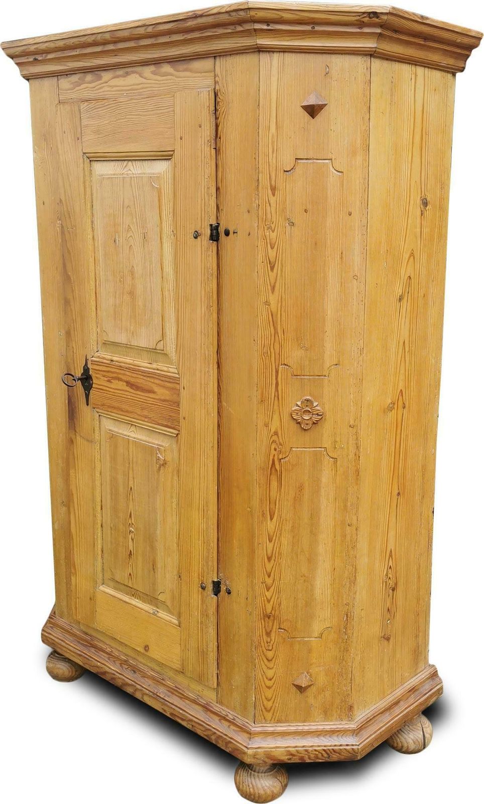 18th Century One Door Wardrobe, Central Europe photo furniture