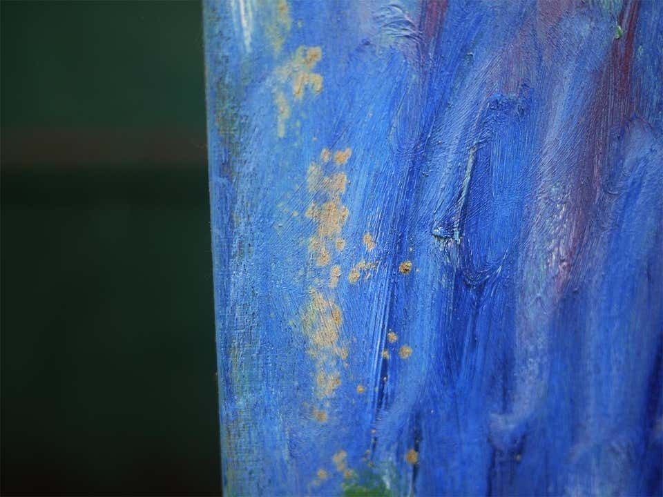 Abstract Painting, Agner, Hans Peter, Cascade Of Colours, 1989 photo 1284.6399999999999