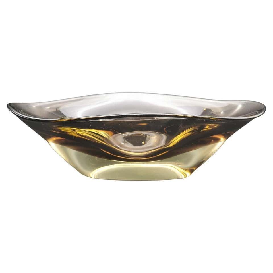 Flavio Poli Sommerso Vase For Seguso, Murano Venice