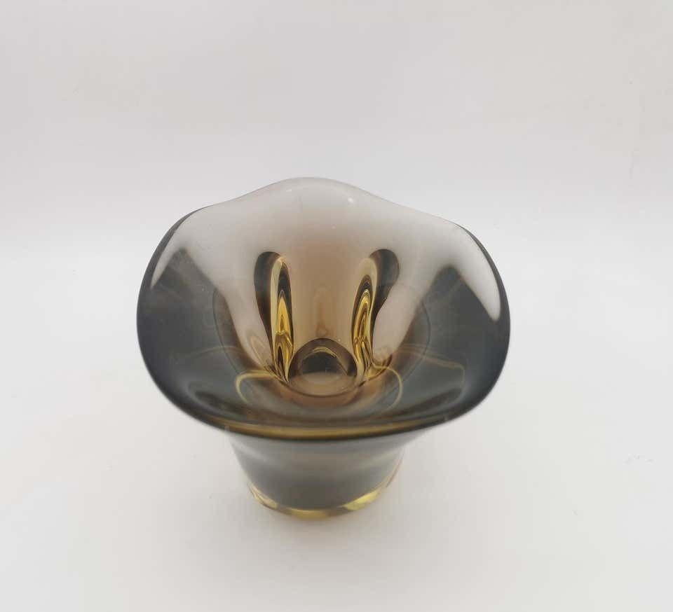 photo for sale Flavio Poli Sommerso Vase For Seguso, Murano Venice