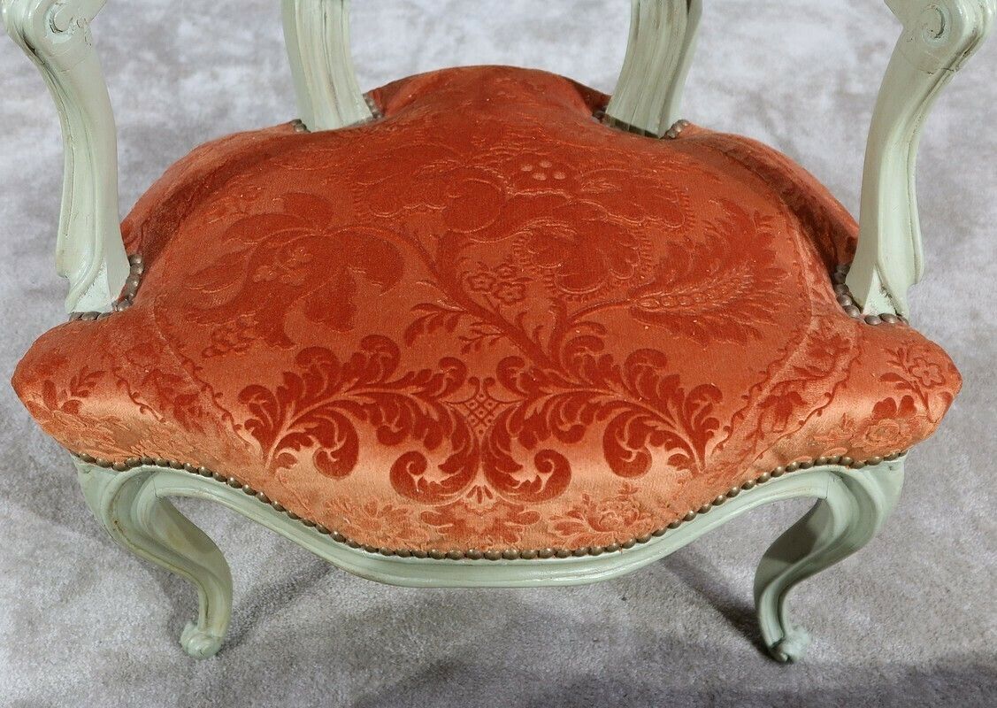 photo vintage Pair Of Small Cabriolets, Louis XV Style   19th Century