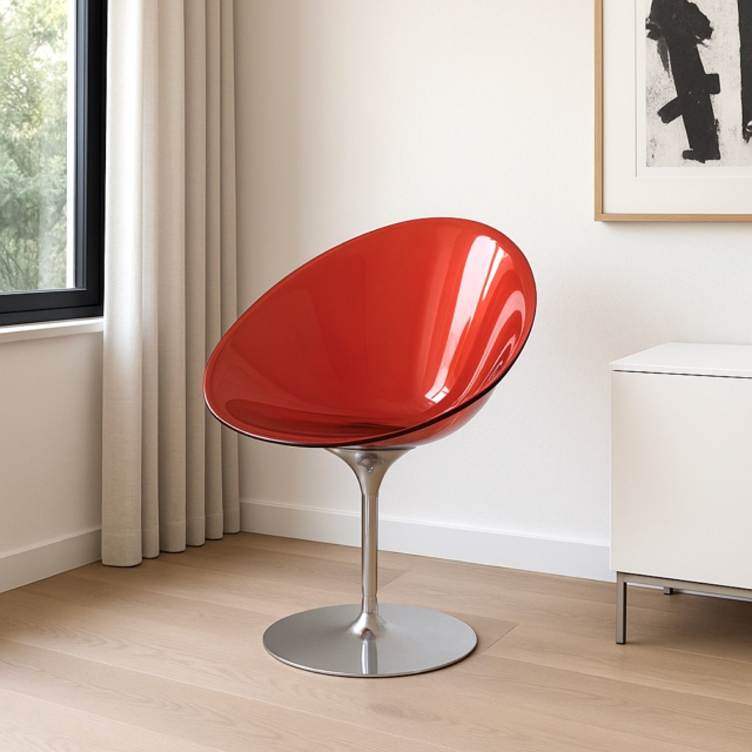 【スタバさま専用】Ero|S| chair エロエスチェア Kartell Kartell ERO S / カルテル エロエス 1本脚 - インテリア・家具通販