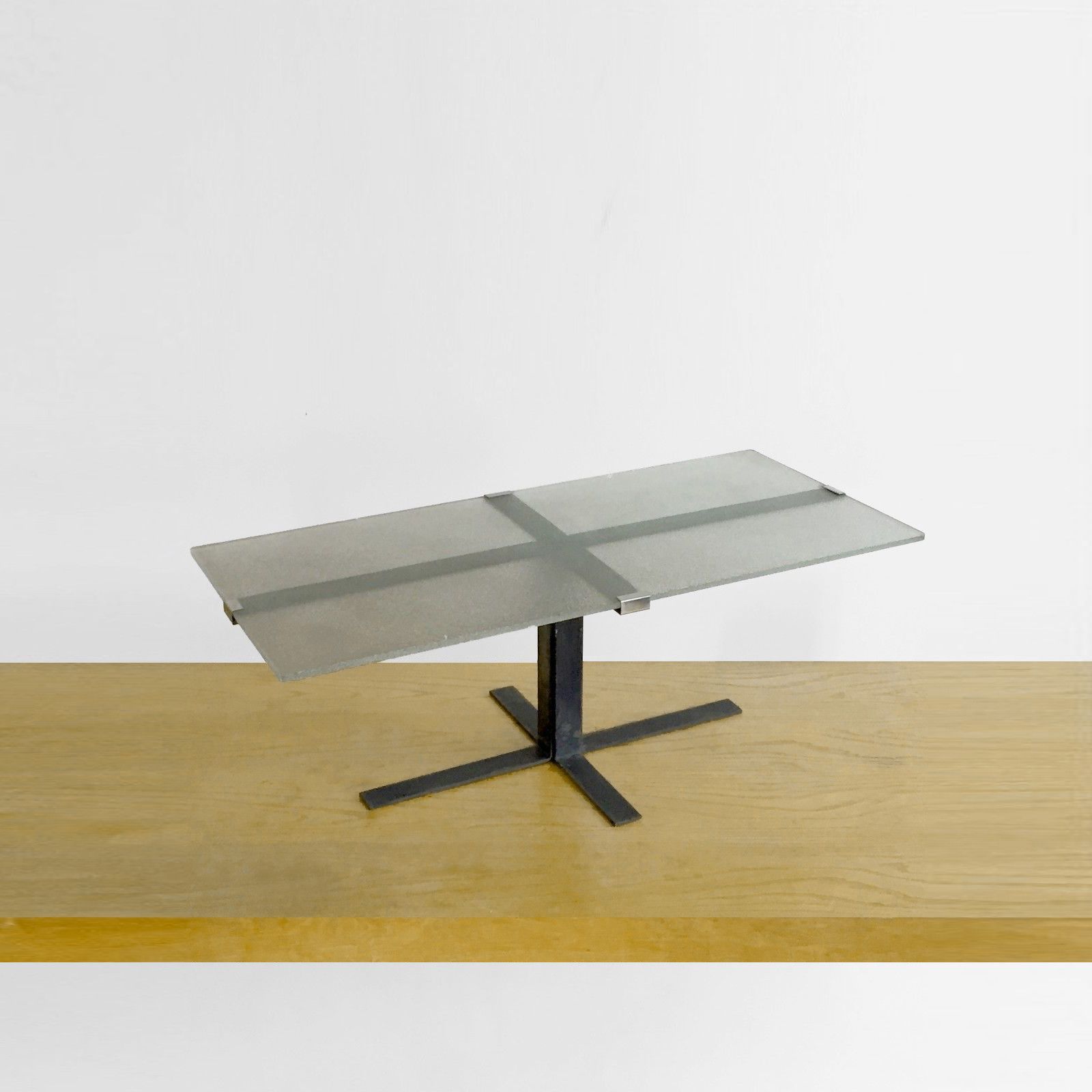 1950 Art Deco Modernist Bauhaus Constructivist Coffee Table Adnet Uam ...