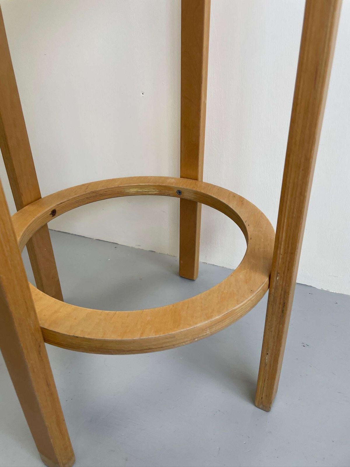 Vintage Ikea Frosta Bar High Stool With Bentwood Frame Similar To