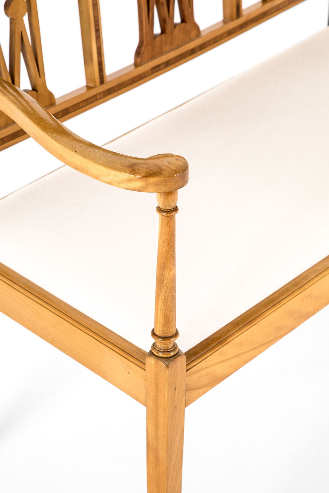 Sheraton Revival Parlour Seat, 1900s | Vinterior