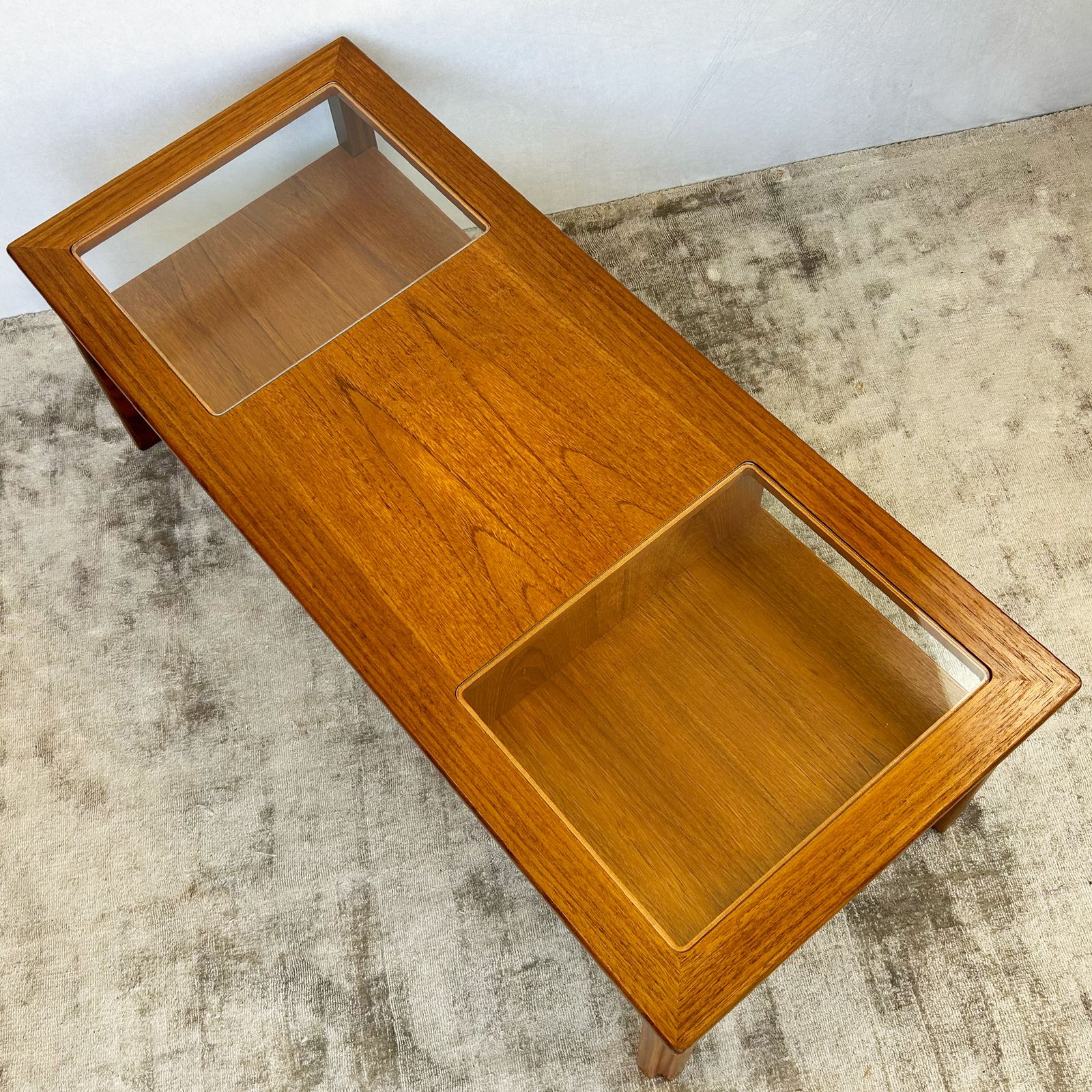 G Plan Coffee Table With Glass Top | G Plan | Vinterior