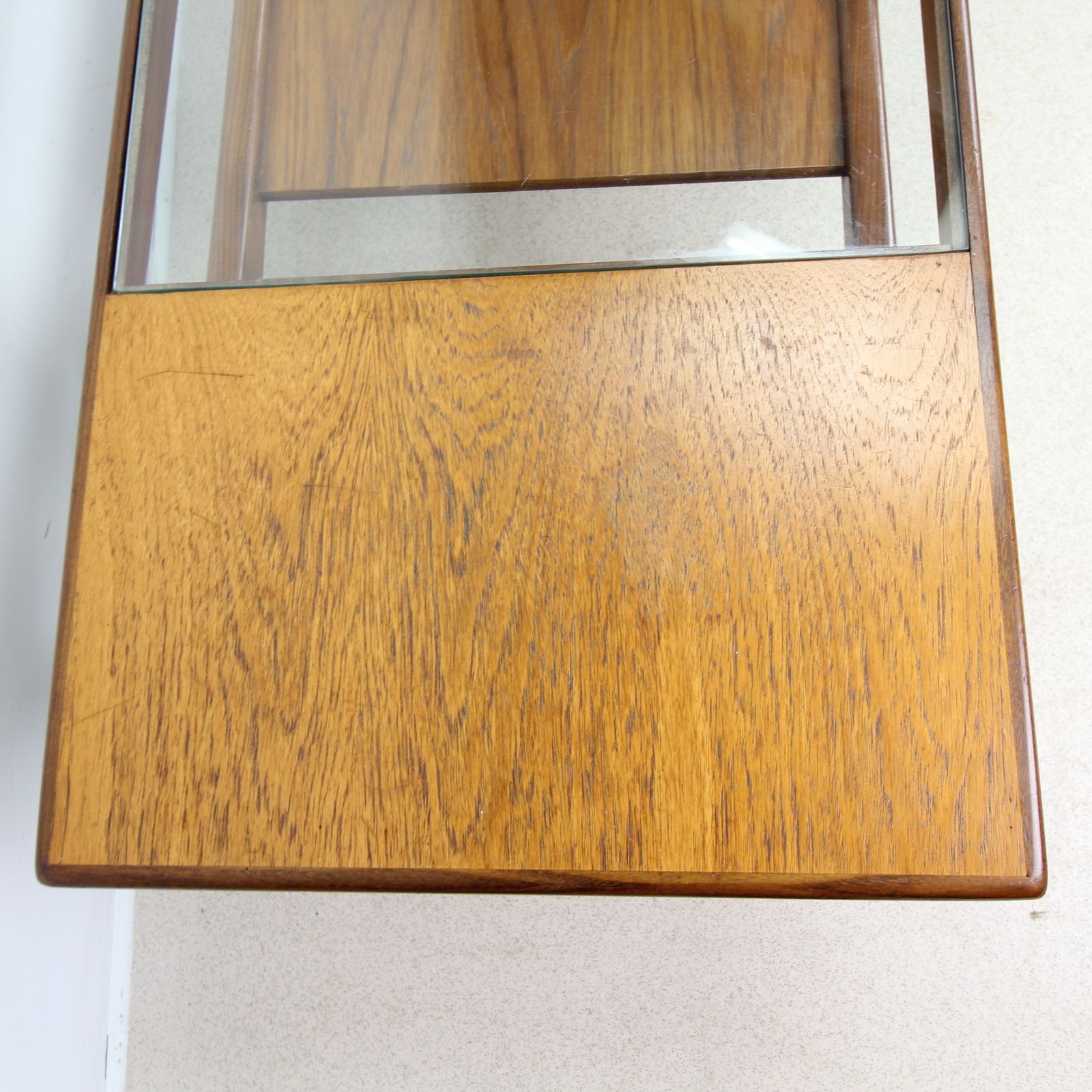 Mid Century G Plan Fresco Teak And Glass Two Tier Coffee Table | G