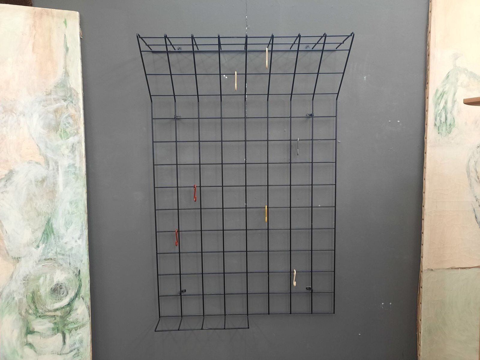 Mid Century Modern Wall Coat Rack By Karl Fichtel, 1950s | Vinterior