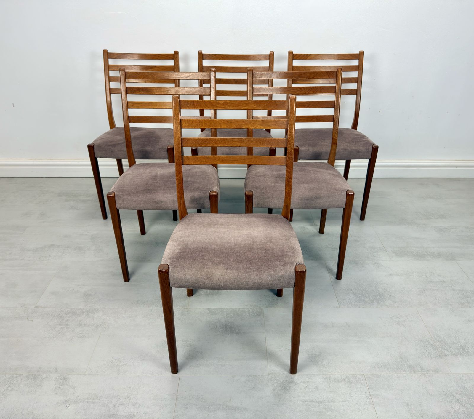 Set Of Six Teak Dining Chairs By Svegards Markaryd | Svegards