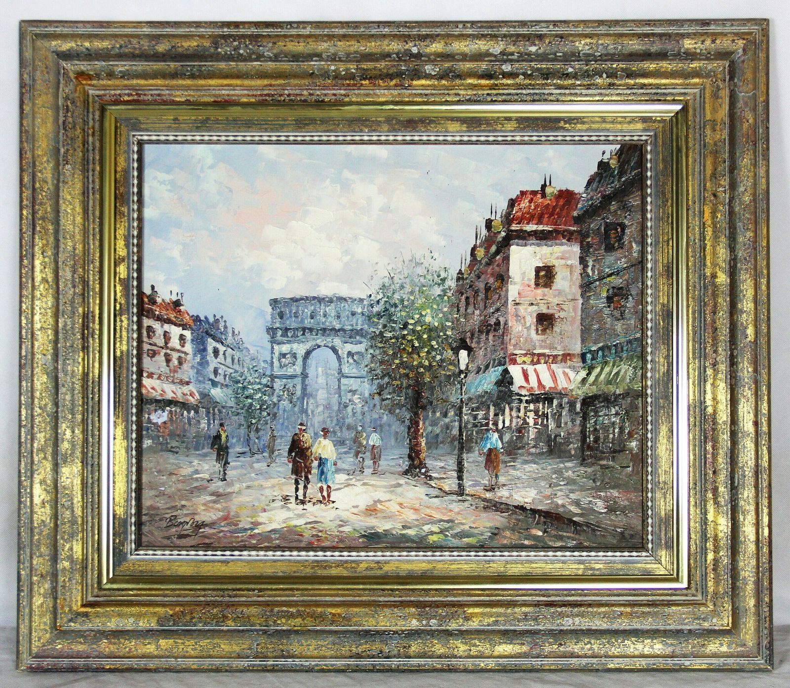 Arc De Triomphe Street Scene By Caroline Burnett | Vinterior