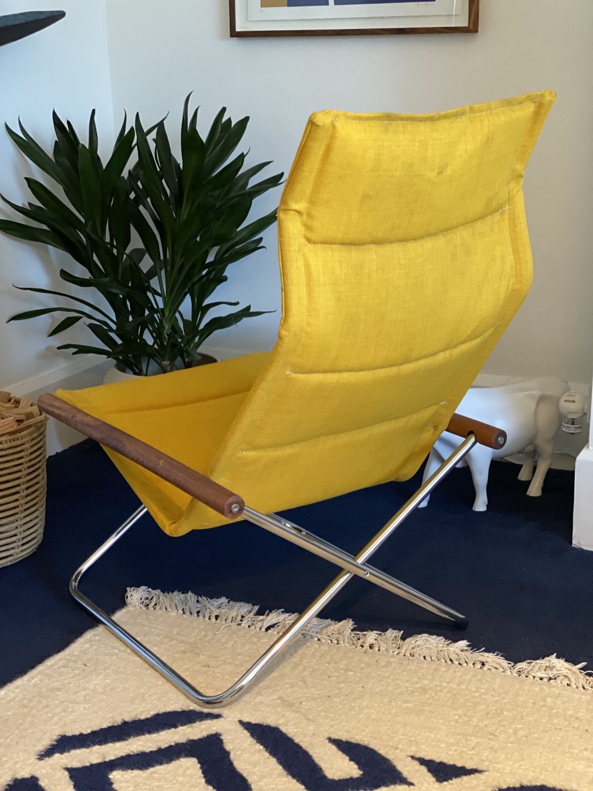Retro Japanese Nychairx Folding Chairs (Each) | Takeshi Nii