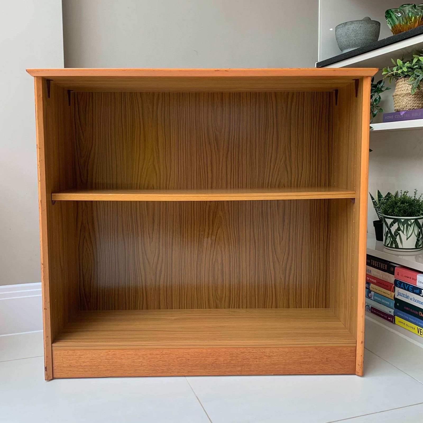 Bookcase Display/Cocktail Cabinet By Herbert E Gibbs In Golden Oak