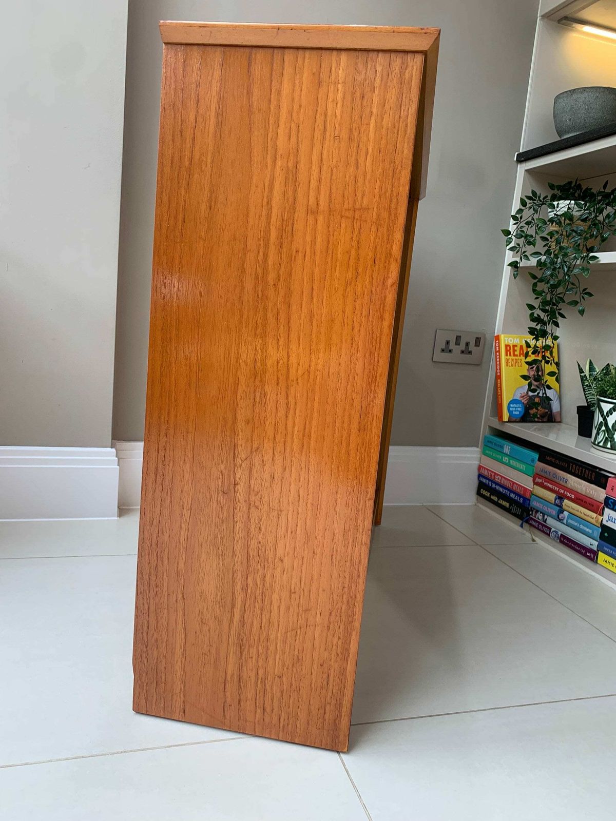 Bookcase Display/Cocktail Cabinet By Herbert E Gibbs In Golden Oak