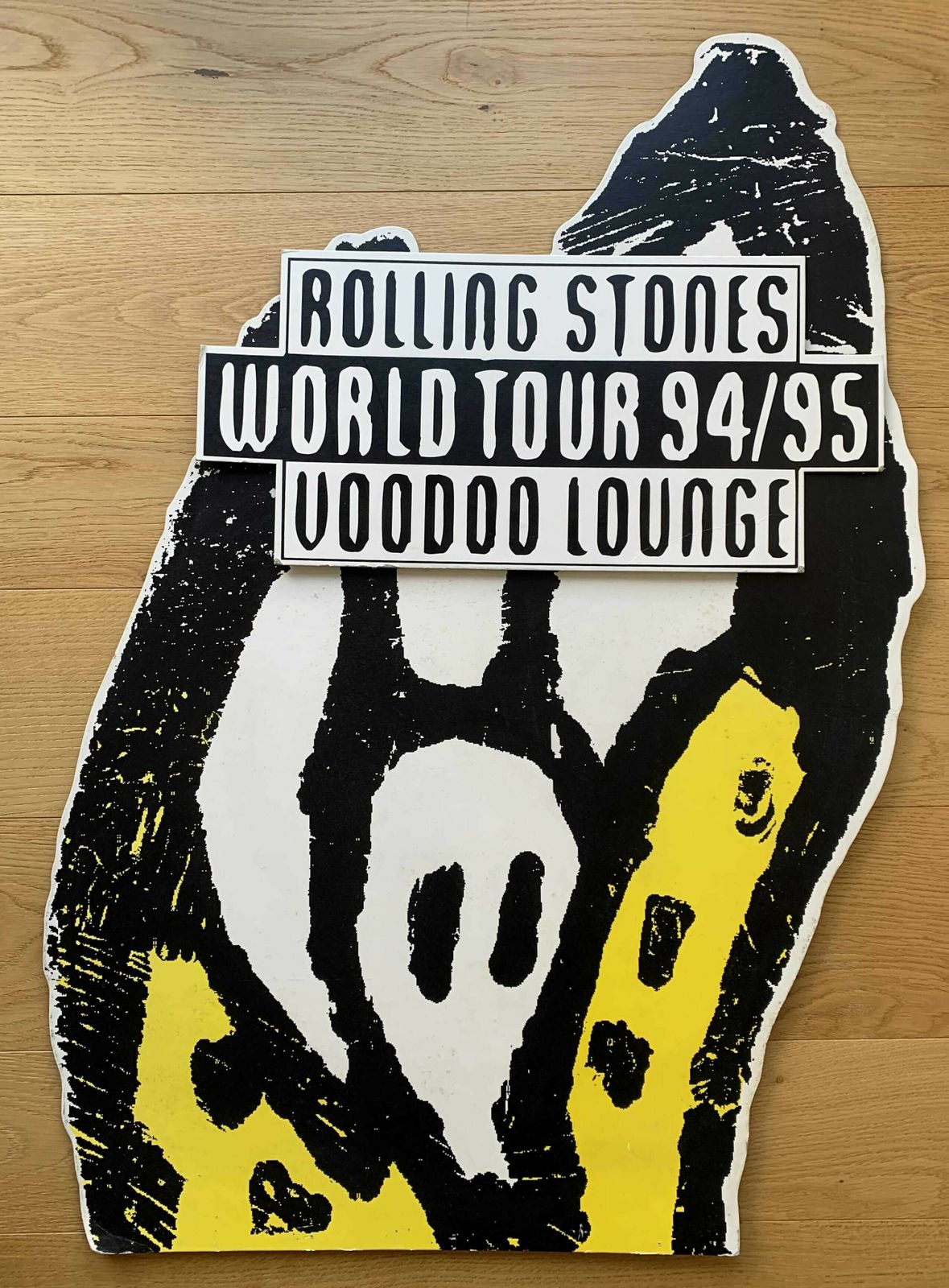 The Rolling Stones : A Large Original Voodoo Lounge World Tour