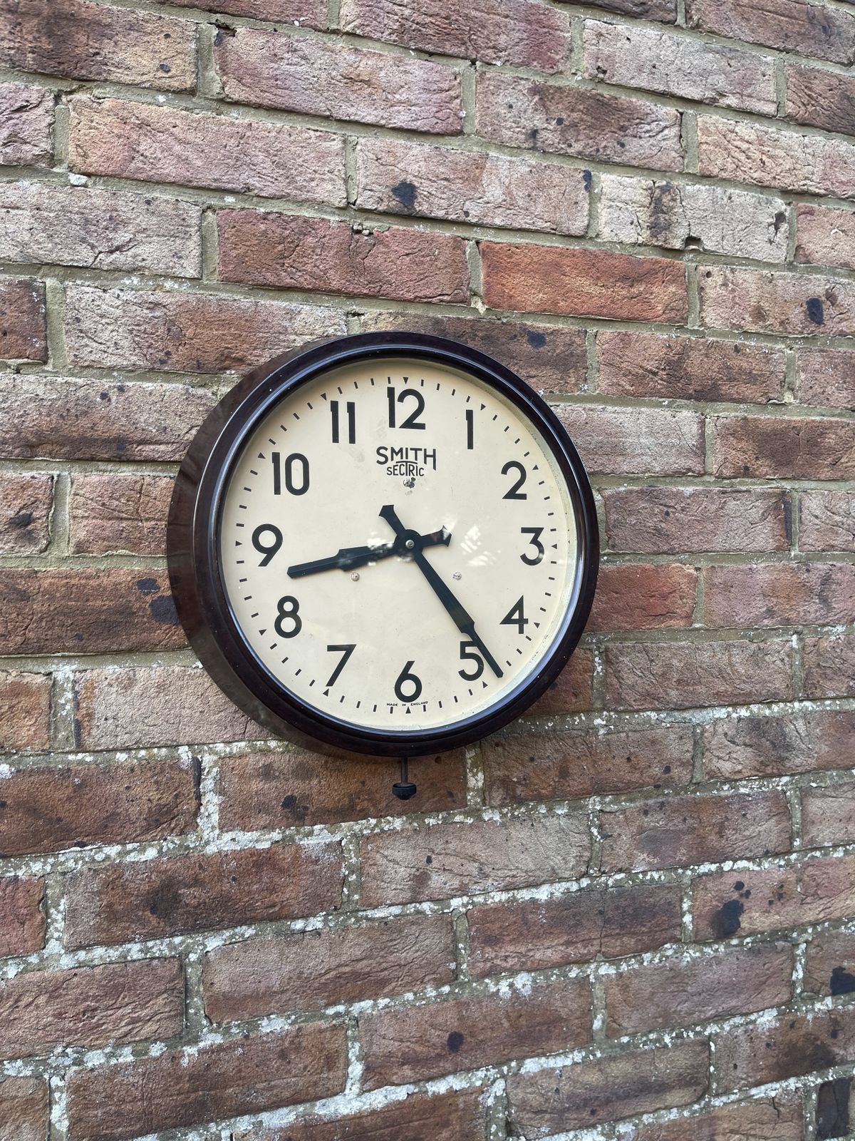 Original 1950s Smiths Sectric Slave Clock | Vinterior