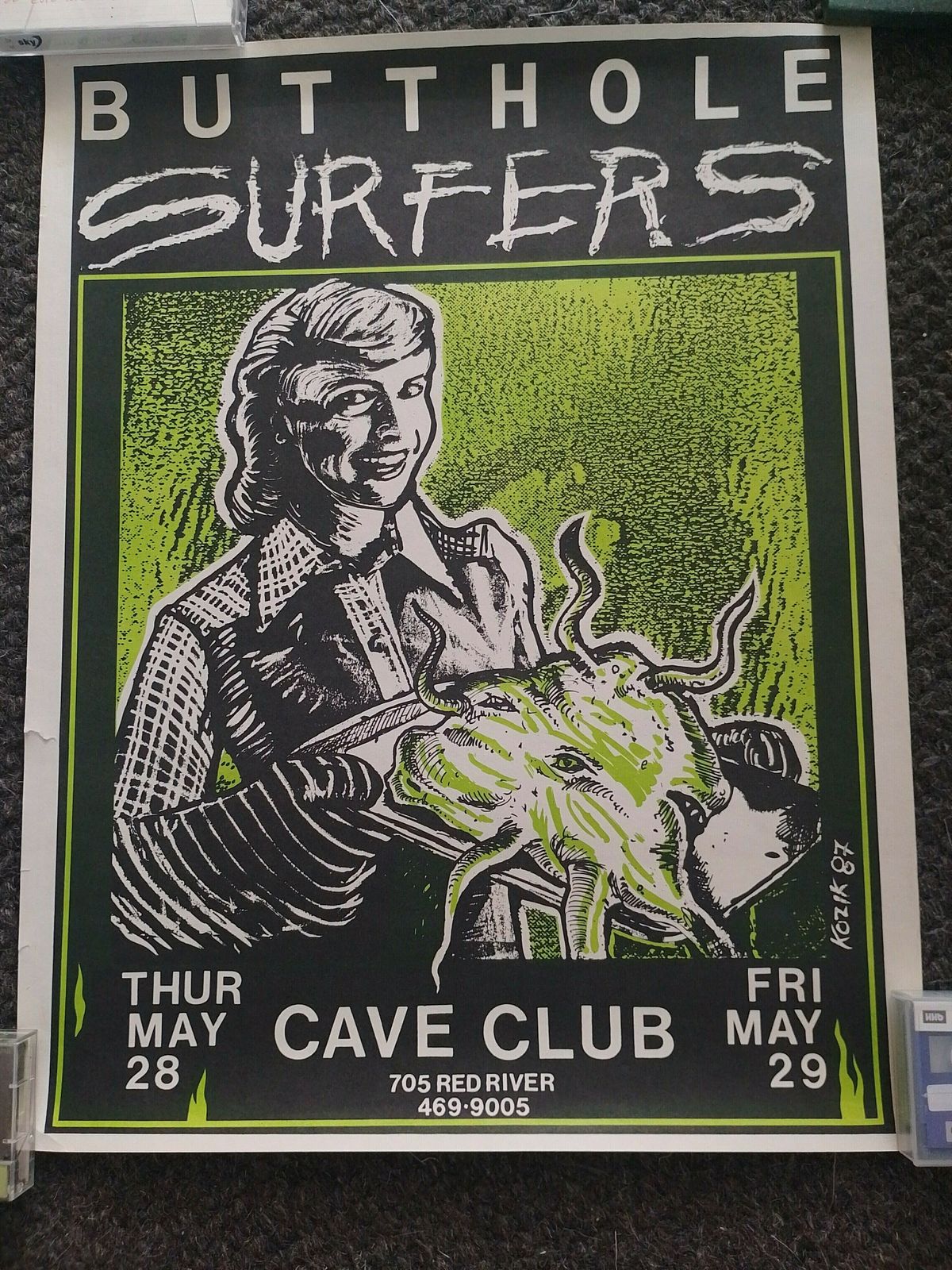 Butthole Surfers Frank Kozik Poster | Vinterior