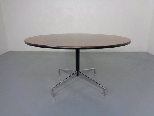 Large Segmented Round Dining Table By Charles & Ray Eames For