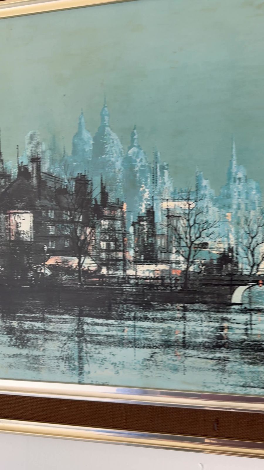 Vintage Print Spires Of Paris By Ron Folland | Ron Folland | Vinterior
