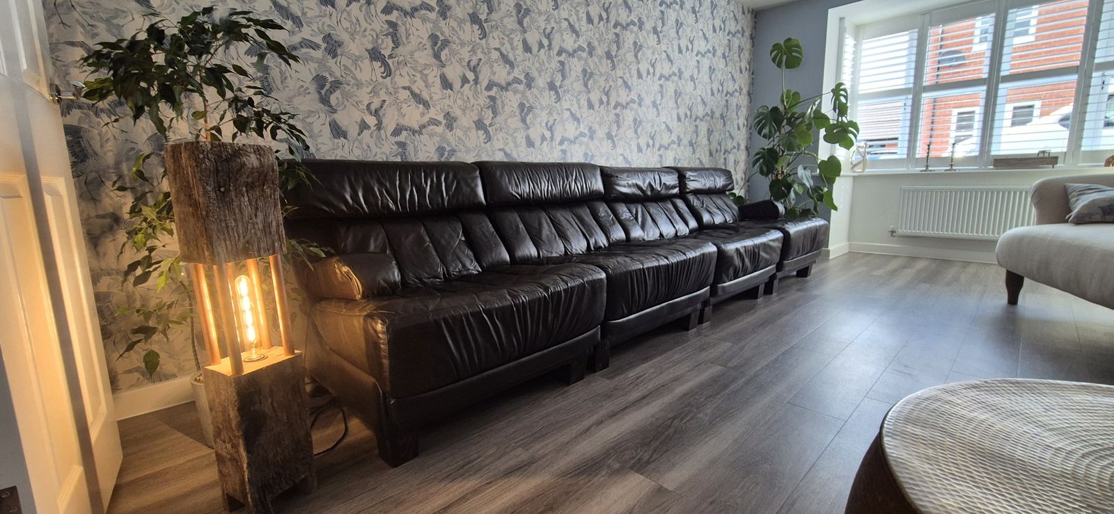 Tetrad Vintage Leather Modular Sofa | Tetrad | Vinterior
