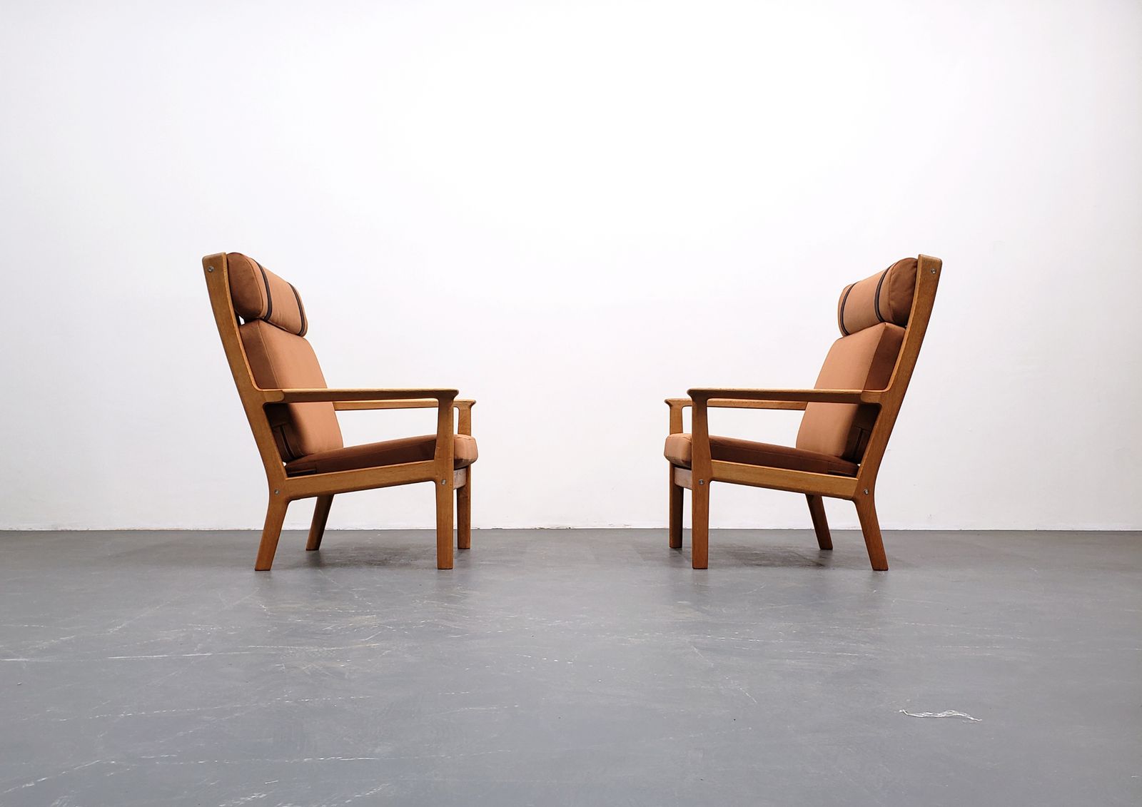 Hans J. Wegner For Getama High Back Armchair, Model Ge265 | Hans J