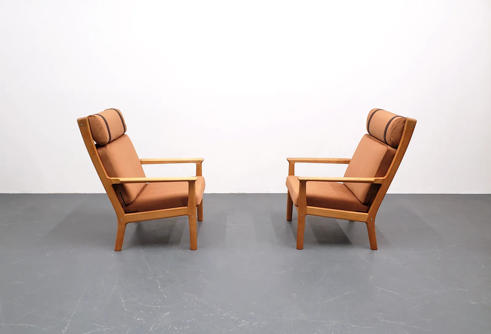 Hans J. Wegner For Getama High Back Armchair, Model Ge265 | Hans J