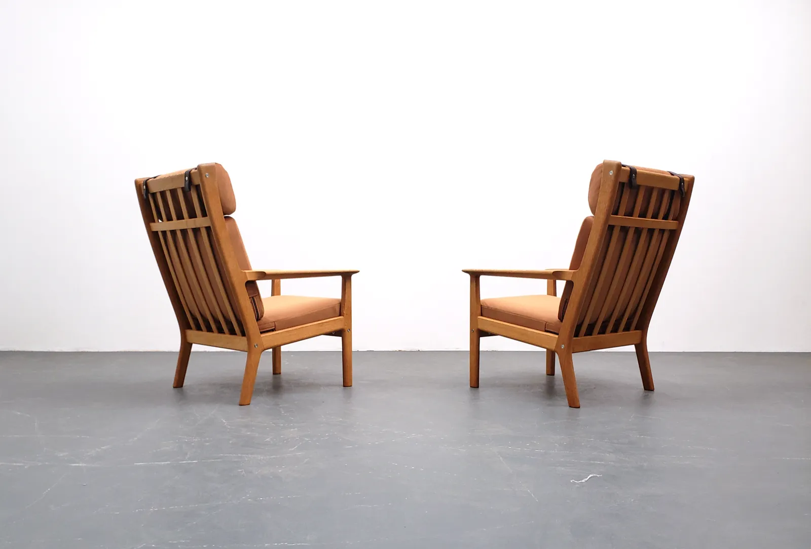 Hans J. Wegner For Getama High Back Armchair, Model Ge265 | Hans J