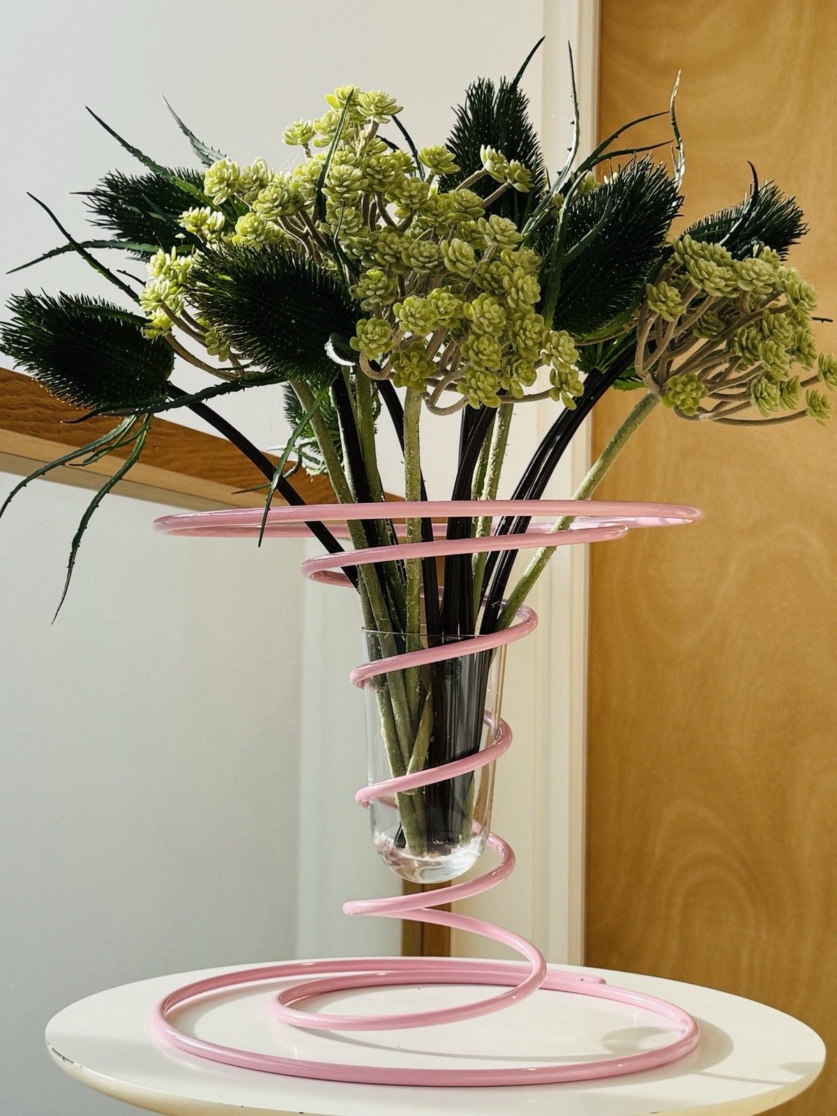 Gustaf Westman X Ikea Vinterfint Pink Spiral Vase, Sold Out, Hard