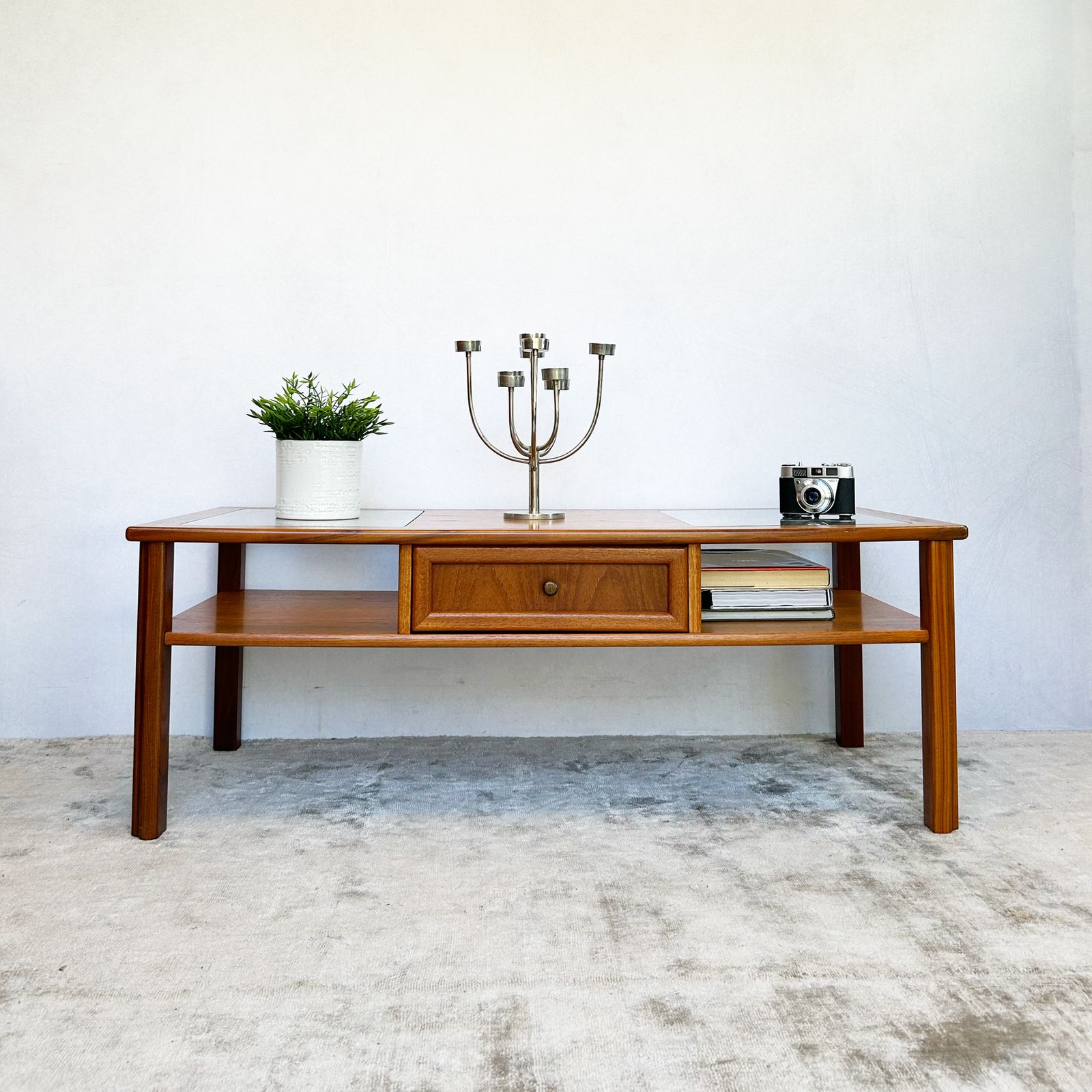 G Plan Coffee Table With Glass Top | G Plan | Vinterior