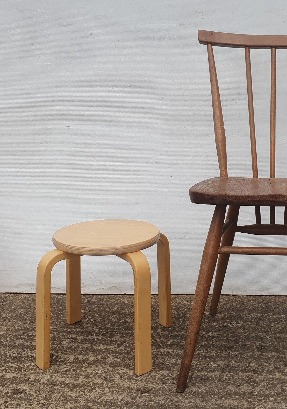 4 X Alvar Aalto Style Ikea Frosta Childs Stools / Plant Stands