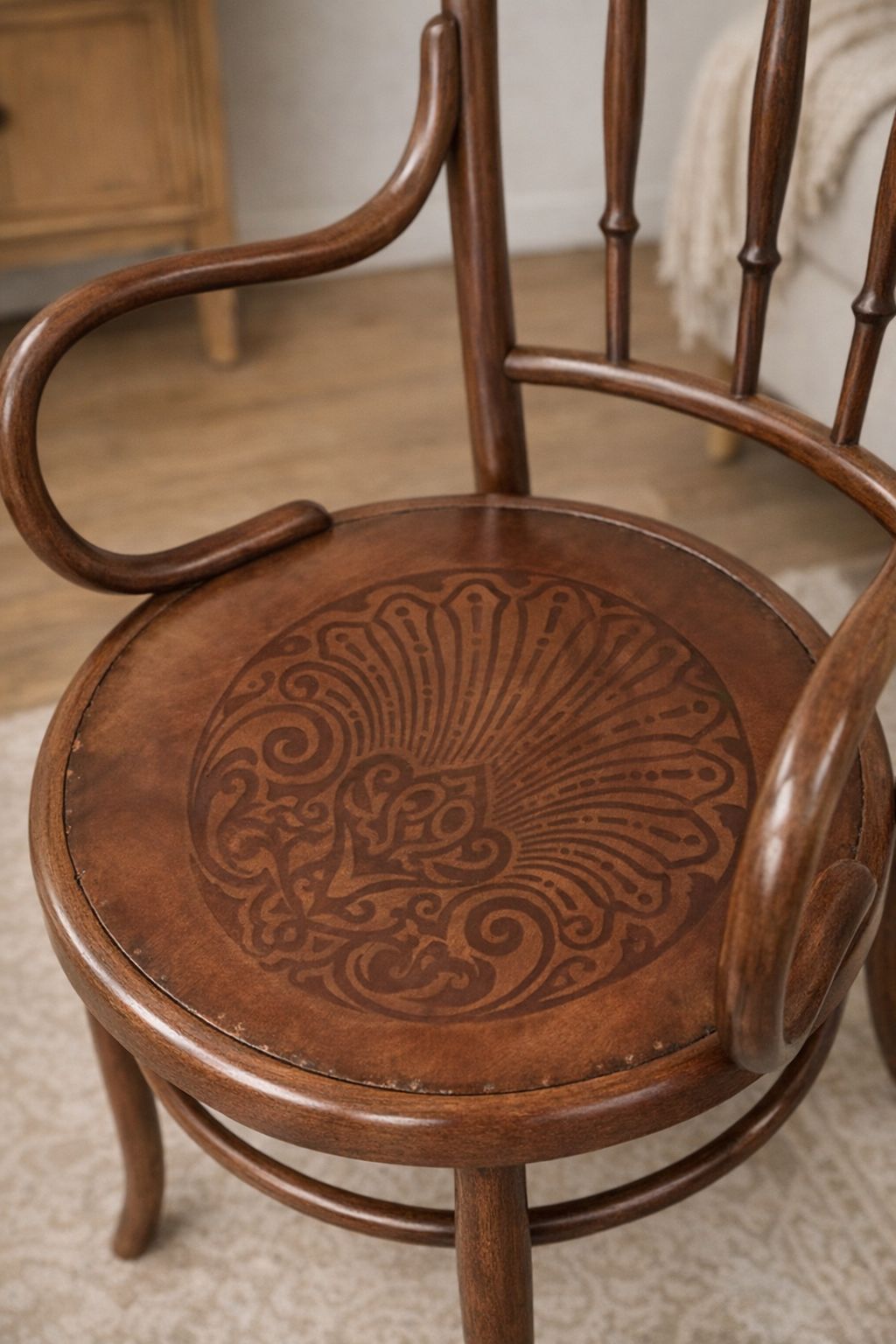 Fischel Bentwood Armchair, C.1910 — Restored Design Classic
