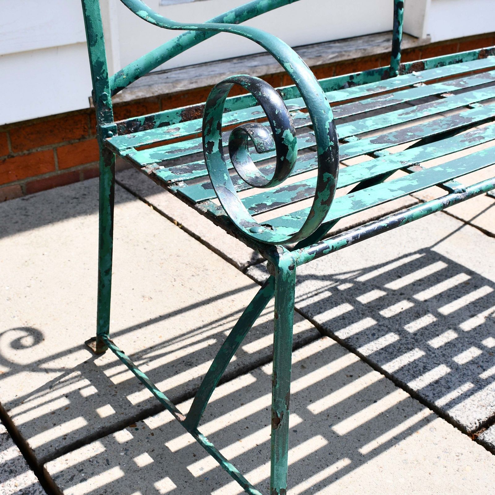 19th Century Scottish Garden Bench | Vinterior