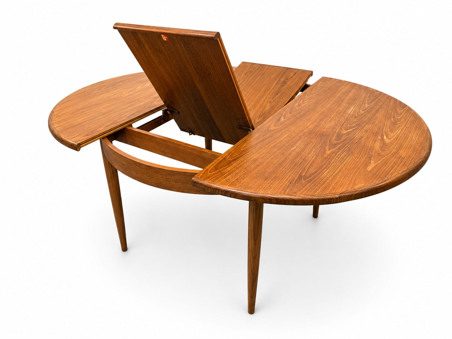 Mid Century G Plan Teak Extending Circular Dining Table, 1950
