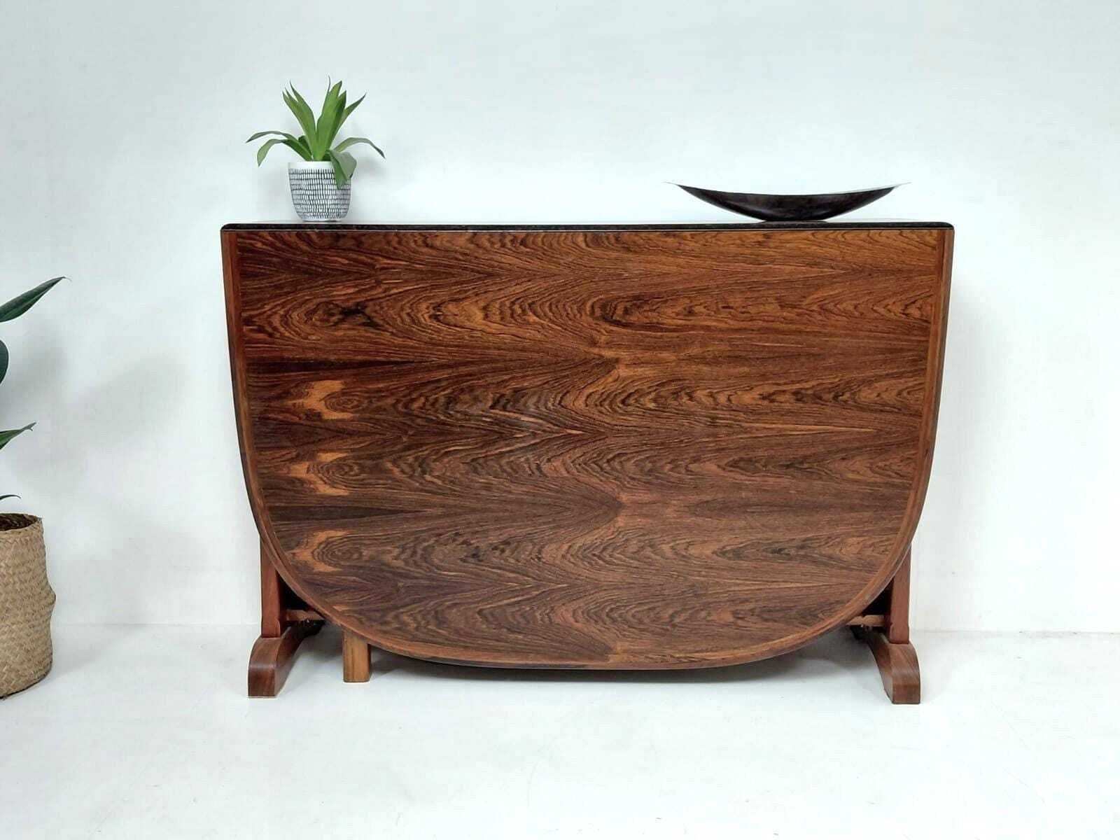 Gateleg Dining Table Rosewood. | Vinterior