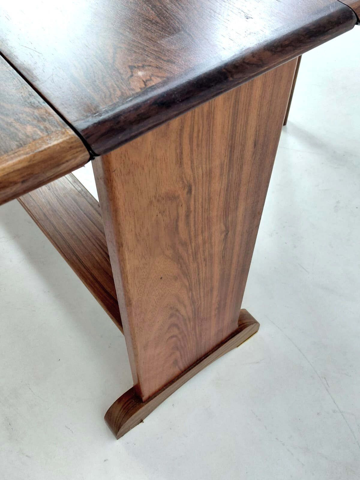 Gateleg Dining Table Rosewood. | Vinterior