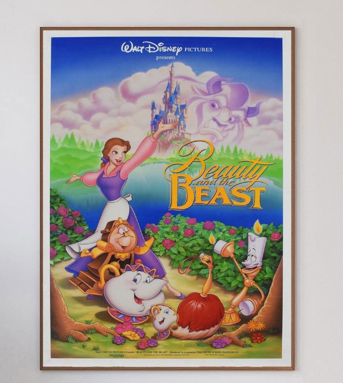 Beauty And The Beast 1991 Original Vintage Poster | Vinterior
