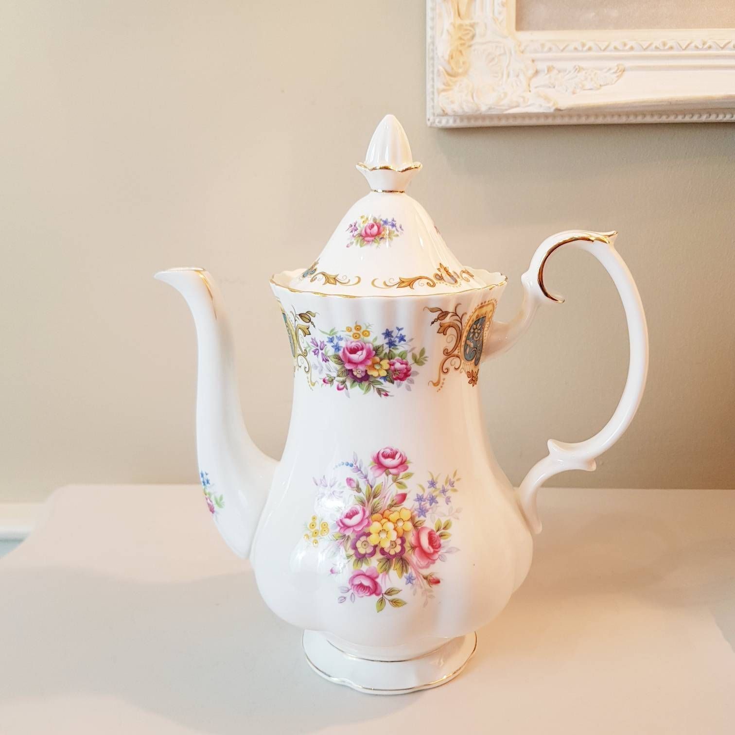 Royal Albert Set For Six, Made In England, Berkeley Pattern, Tea