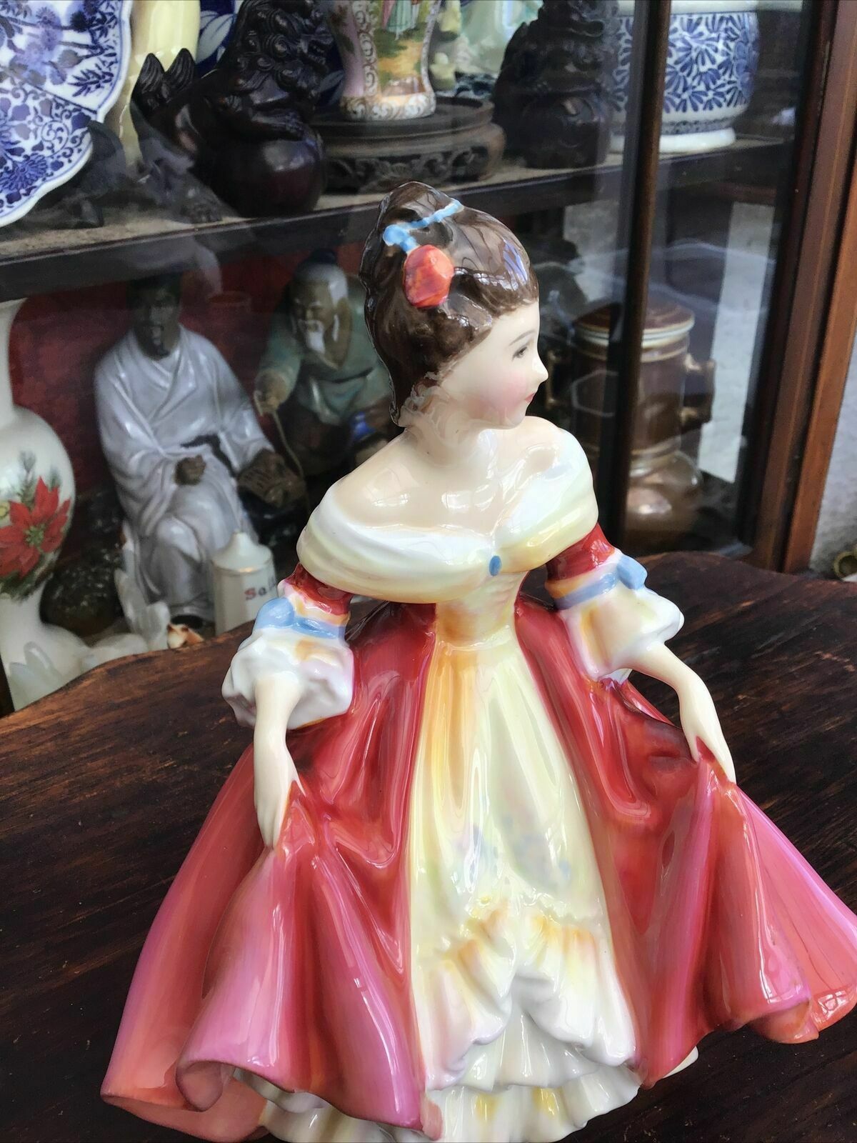 1957 Royal Doulton Figurine Hn2229 Southern Belle 8 Tall | Royal