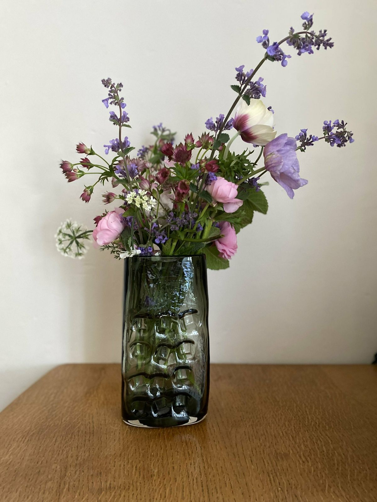 Whitefriars Glass Vase, 1960s, Vintage | Geoffrey Baxter | Vinterior