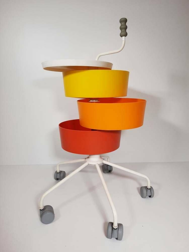 Vintage Trolley Klytig Sweden 1980s Maria Hedensjö Bergquist